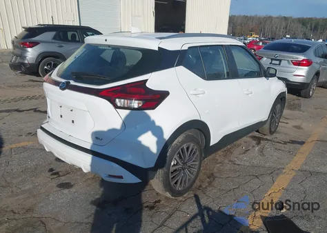 2021 Nissan Kicks Sv Xtronic Cvt from USA, damaged, VIN 3N1CP5CV2ML529751